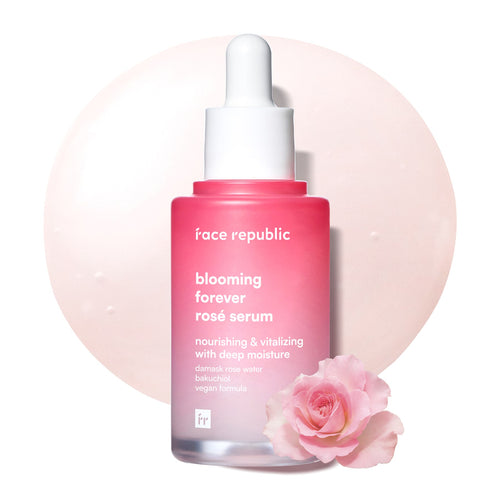 Face Republic Blooming Forever Rosé Serum texture