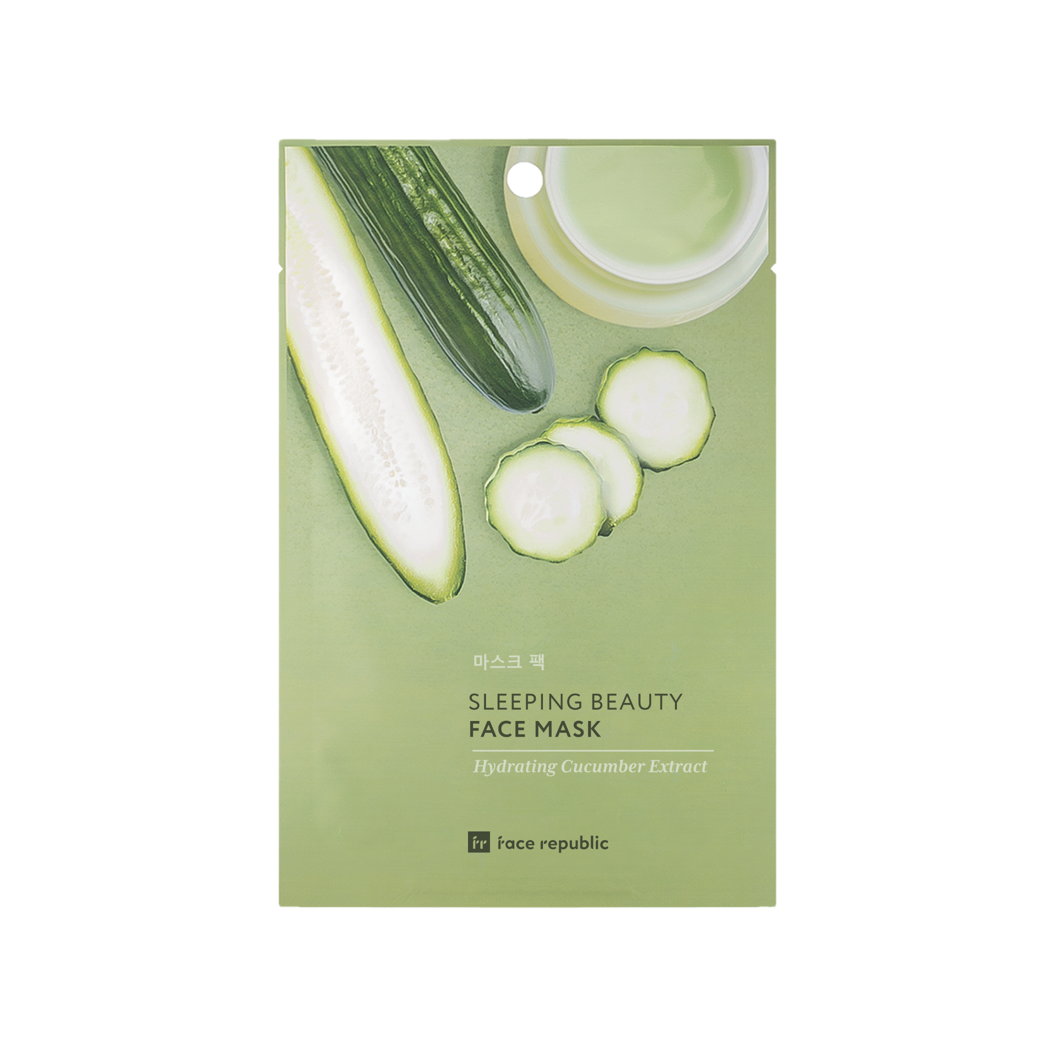 Face Republic Sleeping Beauty Face Mask Hydrating Cucumber Extract 23 g