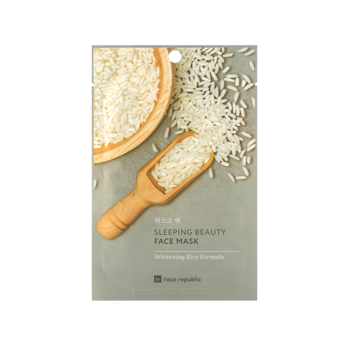 Face Republic Sleeping Beauty Face Mask Whitening Rice Formula 23 g