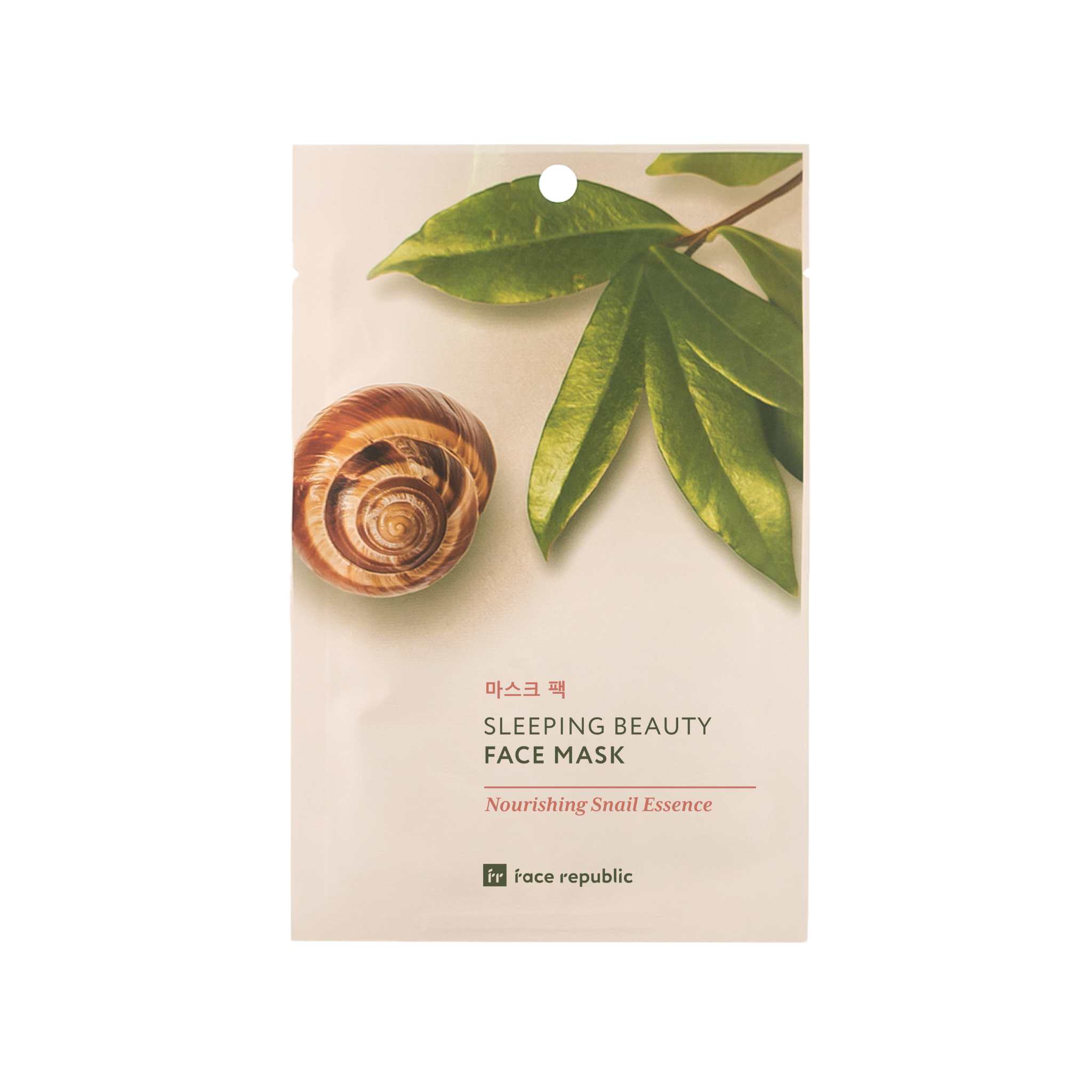 Face Republic Sleeping Beauty Face Mask Nourishing Snail Essence 23 g