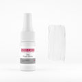Goochie 205 Pearl White PMU pigment 15 ml with colour swatch