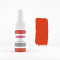 Goochie 214 Orange Coffee PMU pigment 15 ml with colour swatch