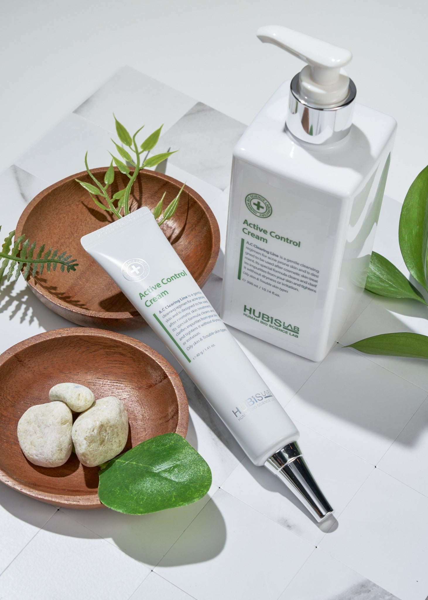 HUBISLAB A.C Clearing Active Control Cream 40 g and 300 ml