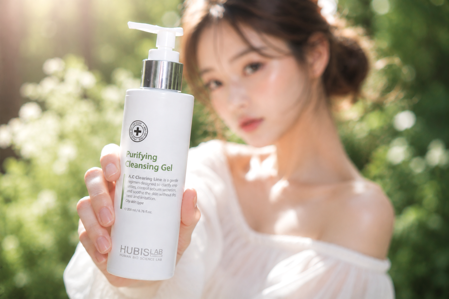 HUBISLAB A.C Clearing Purifying Cleansing Gel for oily and acne-prone skin