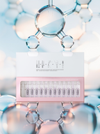 HUBISLAB Bio Cell Peptide Fluid open box with 12 ampoules