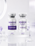 Hubislab MINEEXO Skin Booster FD Powder Solution steps