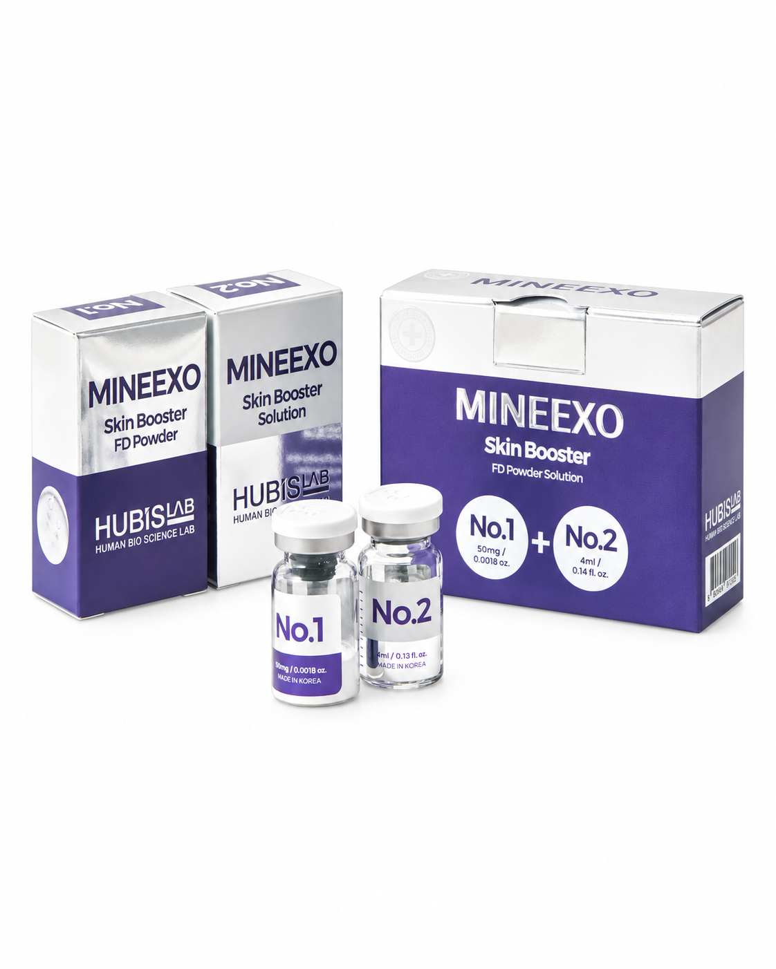 Hubislab MINEEXO Skin Booster FD Powder Solution set