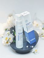 HUBISLAB Moisture Max Aqua Mist 120 ml with box and flowers