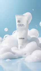 HUBISLAB Moisture Max Cleansing Foam 150 ml rich foam lifestyle