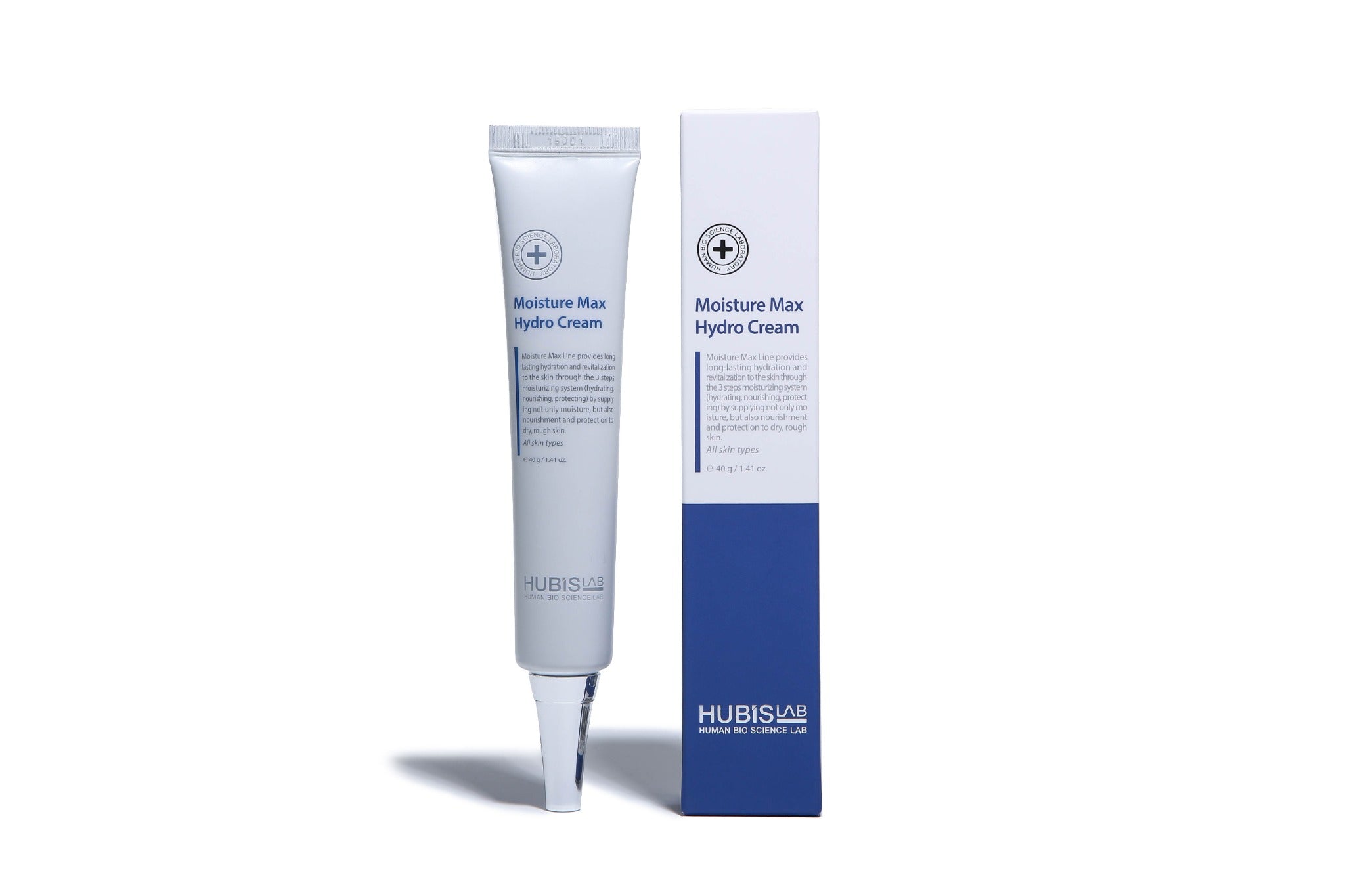 HUBISLAB Moisture Max Hydro Cream 40 g tube and box