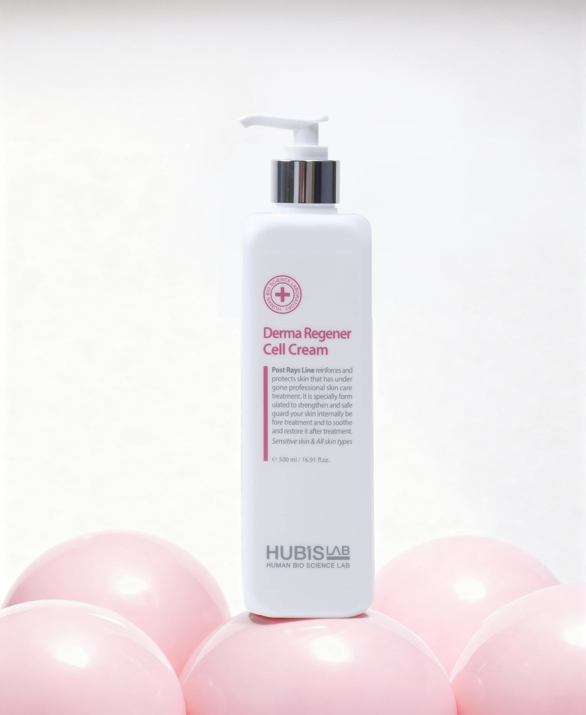 HUBISLAB Post Rays Derma Regener Cell Cream 500 ml professional size