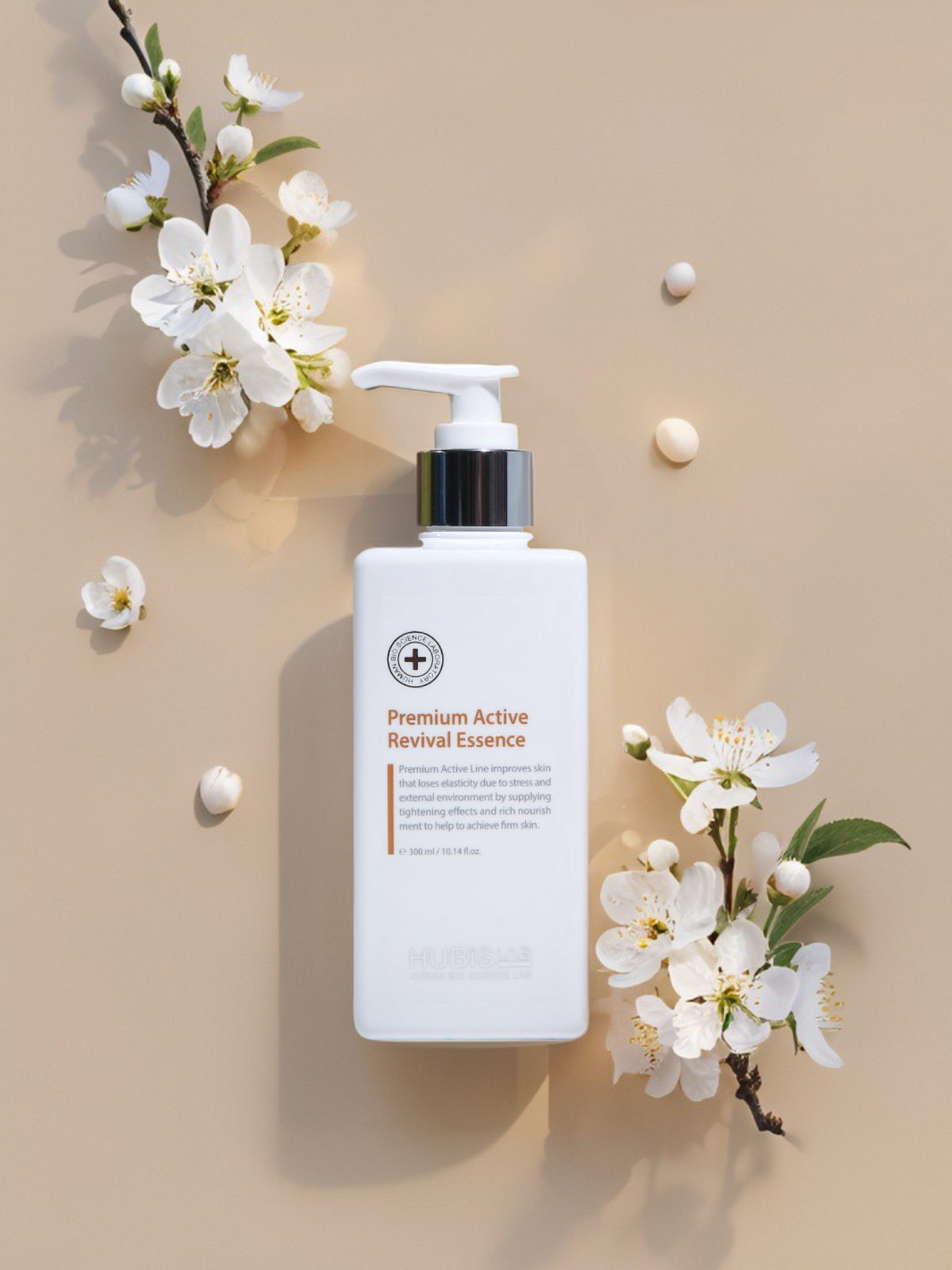 HUBISLAB Premium Active Revival Essence 300 ml professional size