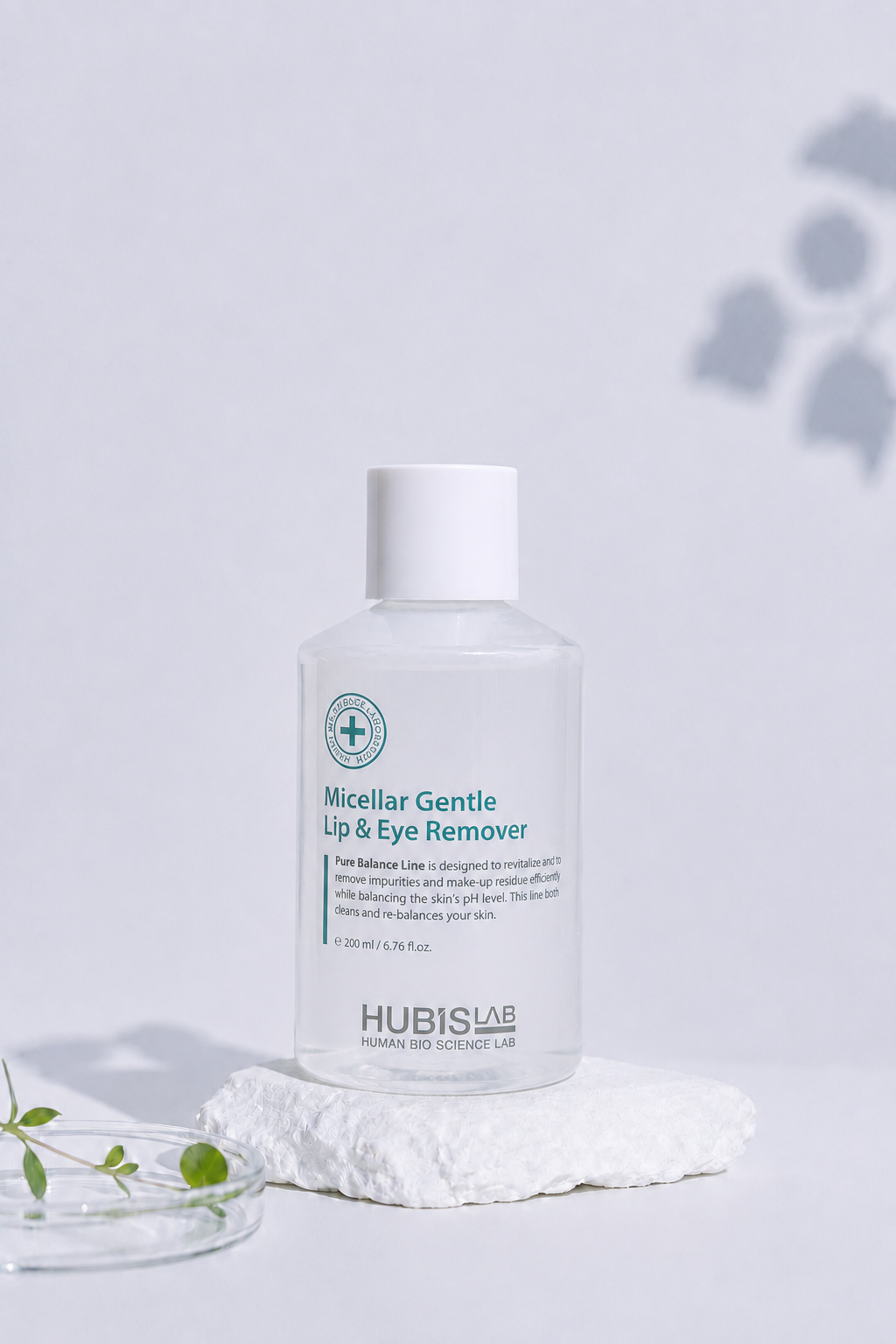 HUBISLAB Pure Balance Micellar Gentle Lip & Eye Remover 200 ml