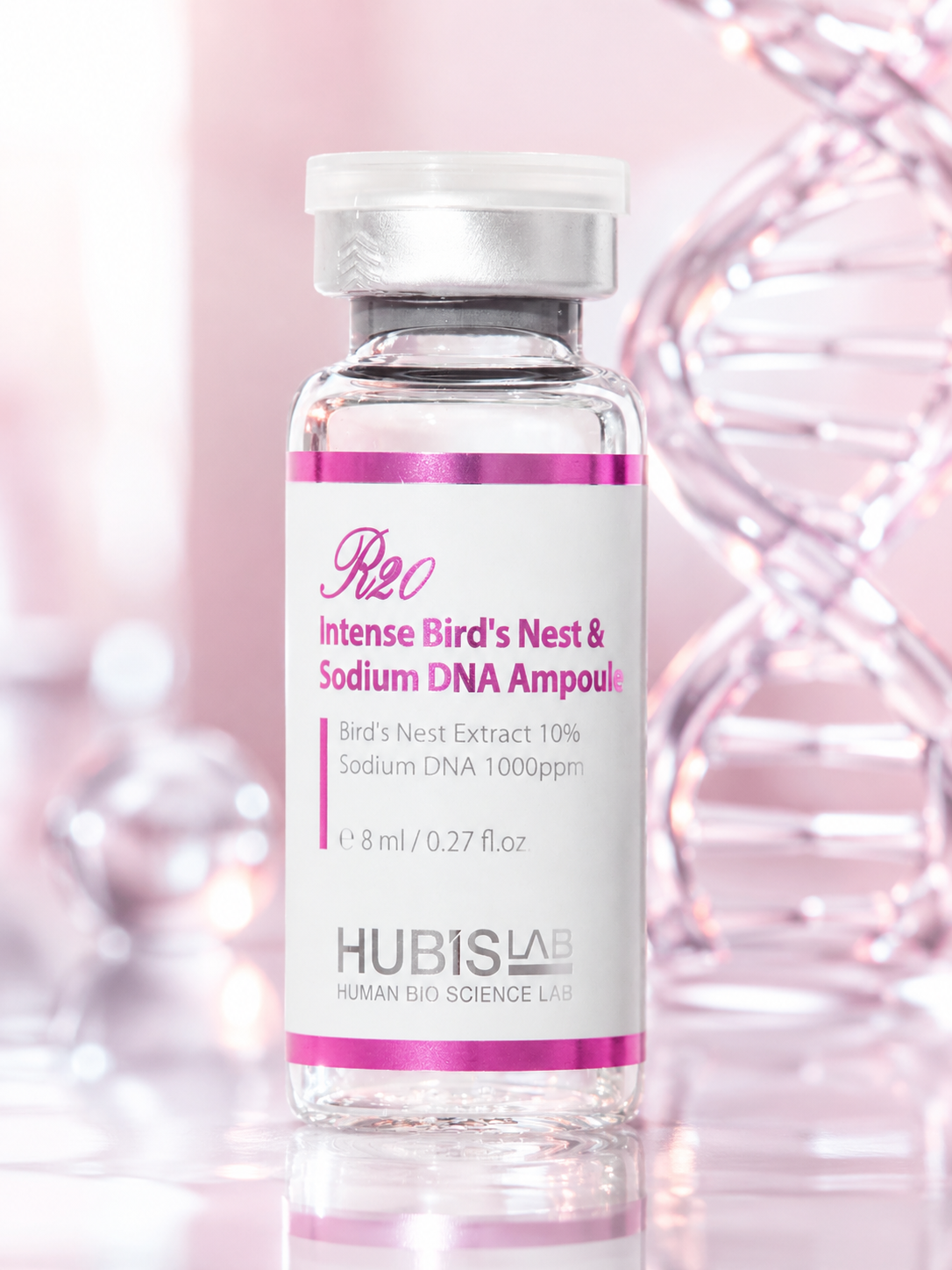 Hubislab R20 Intense Bird's Nest & Sodium DNA Ampoule bottle