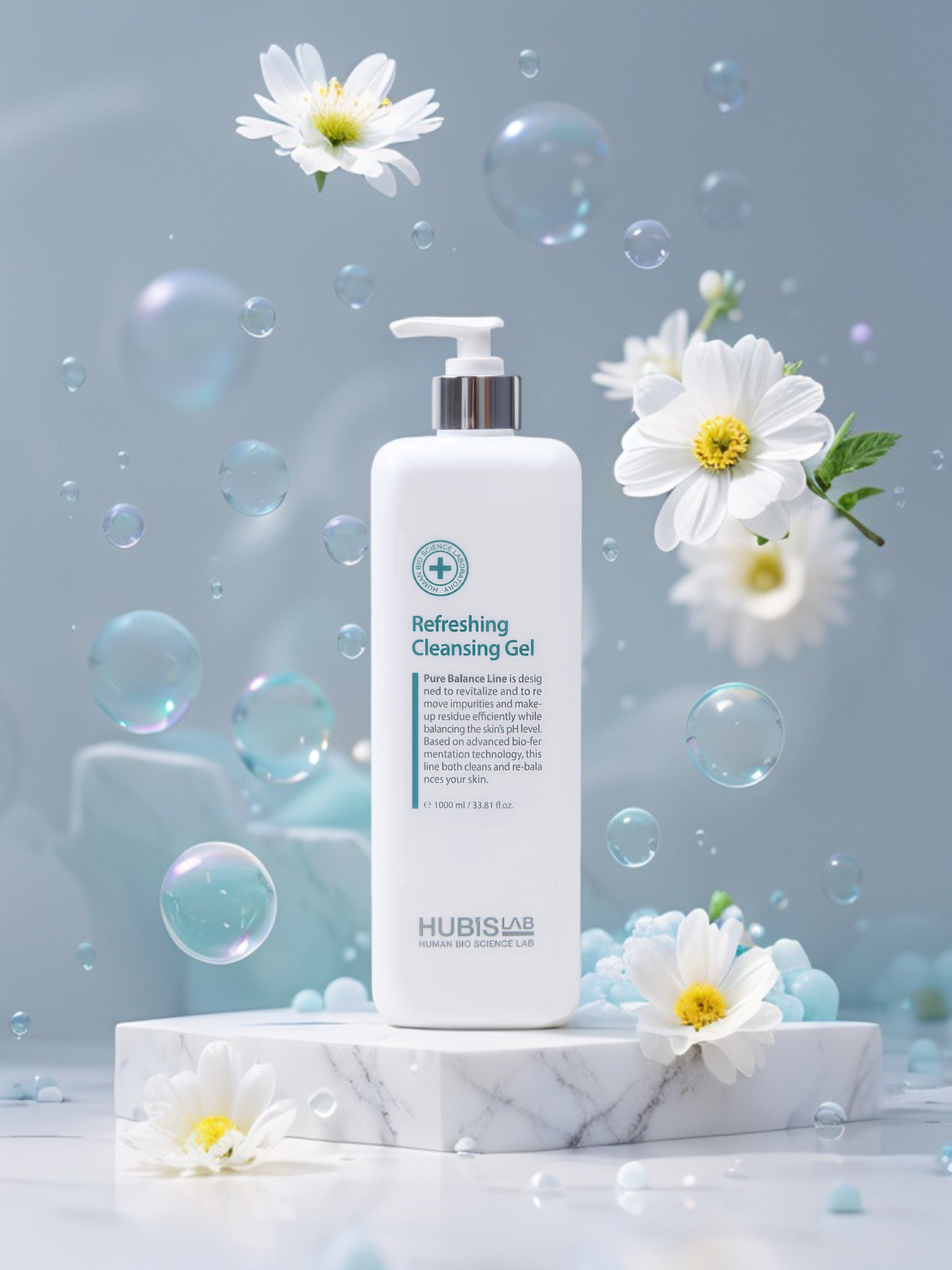 HUBISLAB Pure Balance Refreshing Cleansing Gel 1000 ml
