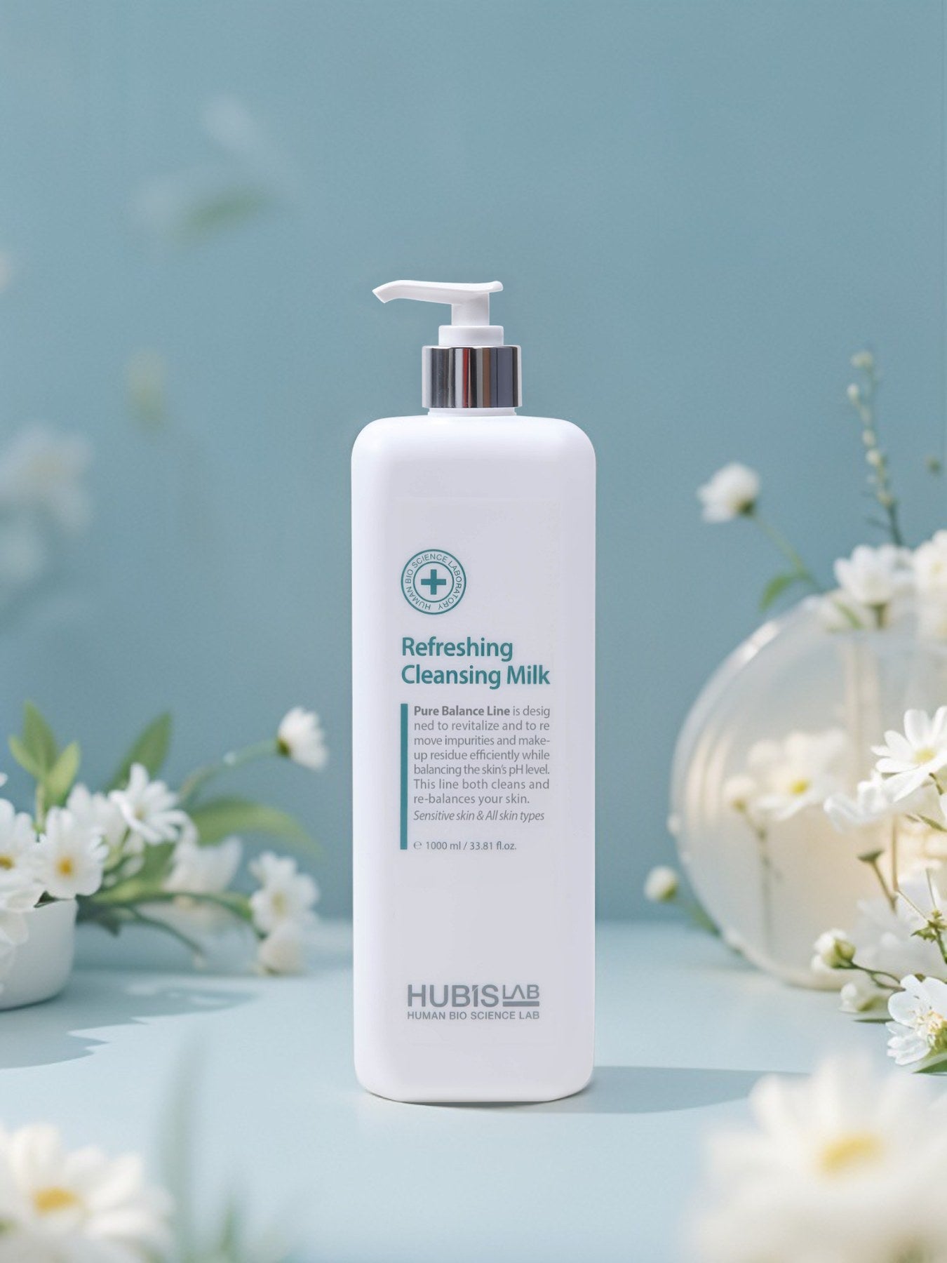 HUBISLAB Pure Balance Refreshing Cleansing Milk 1000 ml