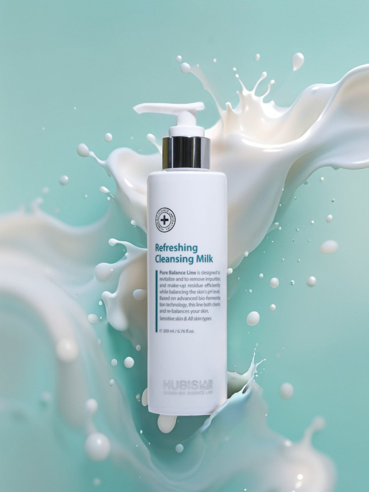 HUBISLAB Pure Balance Refreshing Cleansing Milk 200 ml lifestyle