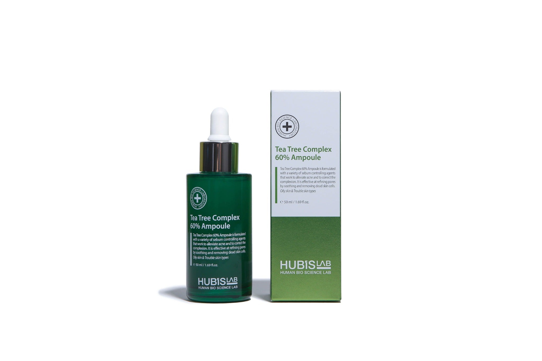 HUBISLAB Tea Tree Complex 60% Ampoule 50 ml with box