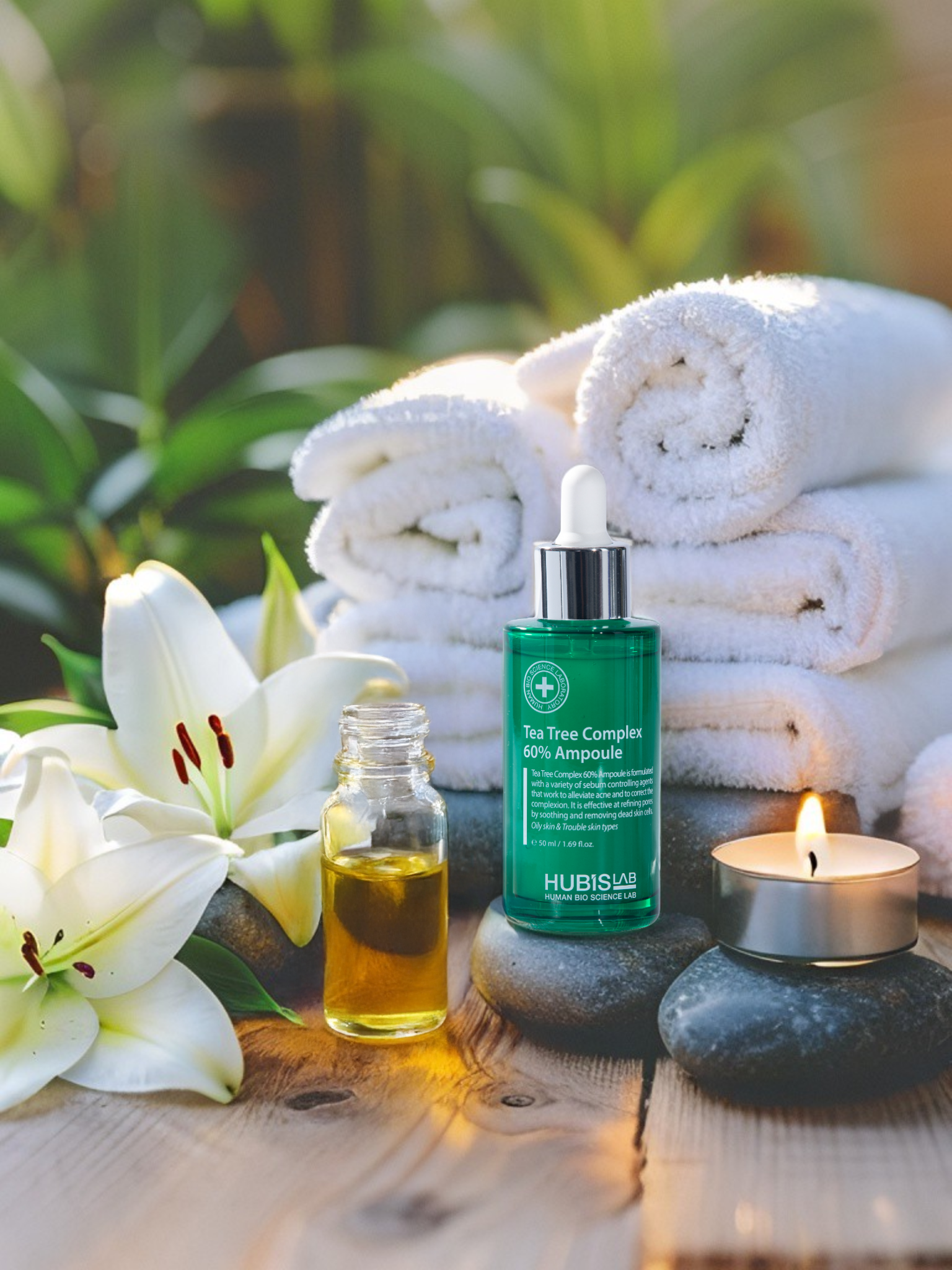 HUBISLAB Tea Tree Complex 60% Ampoule spa lifestyle
