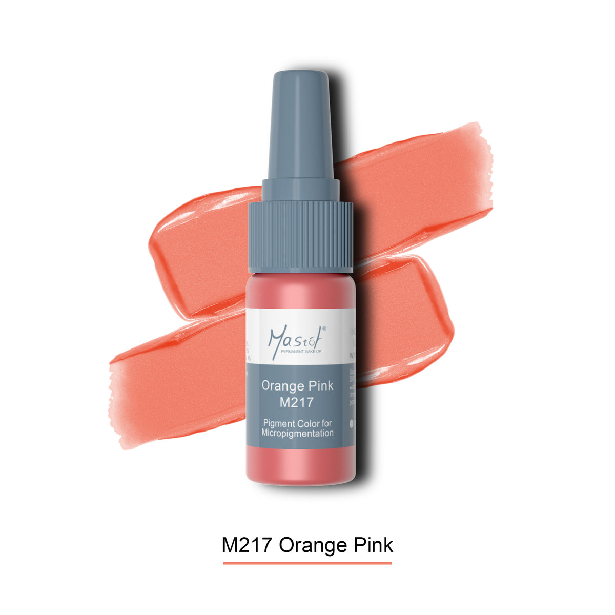Mastor Orange Pink PMU pigment M217 hero