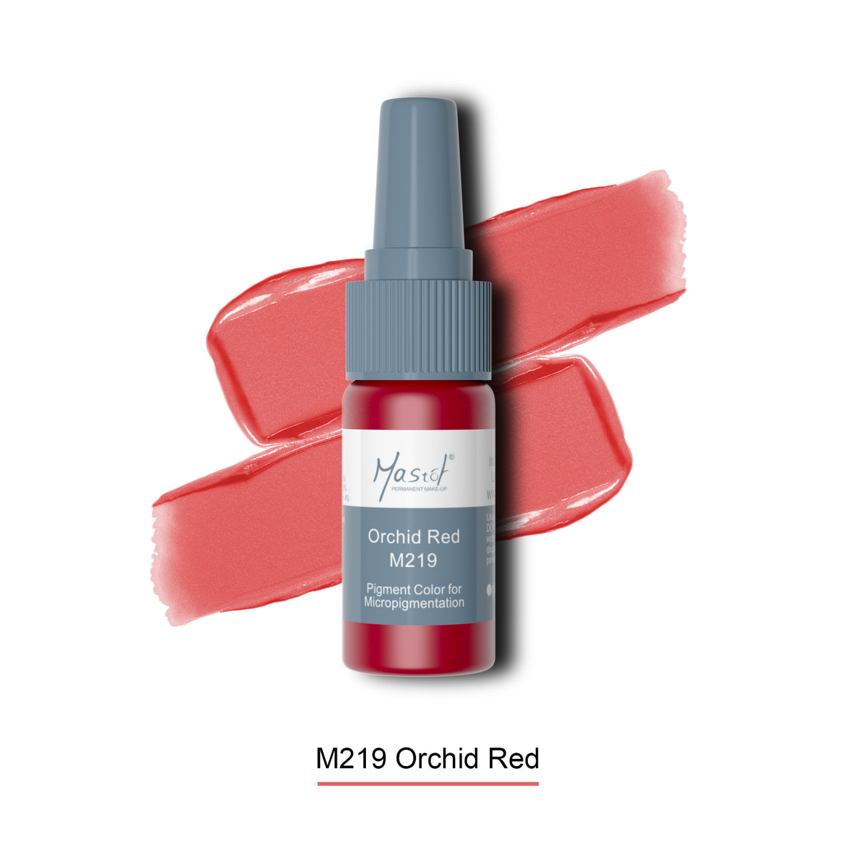 M219 Orchid Red Mastor PMU pigment hero
